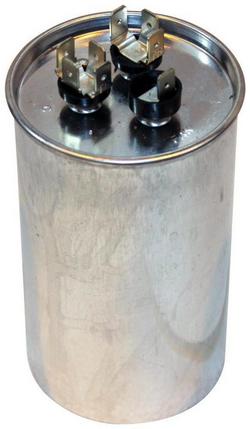 45/7.5 mfd 370/440V Dual Round Run Capacitor