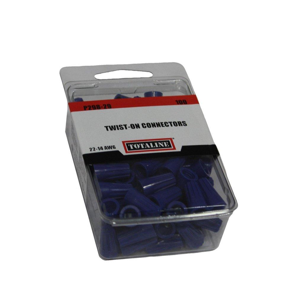 22-14 AWG TWST ON WIRE CONN BLUE 