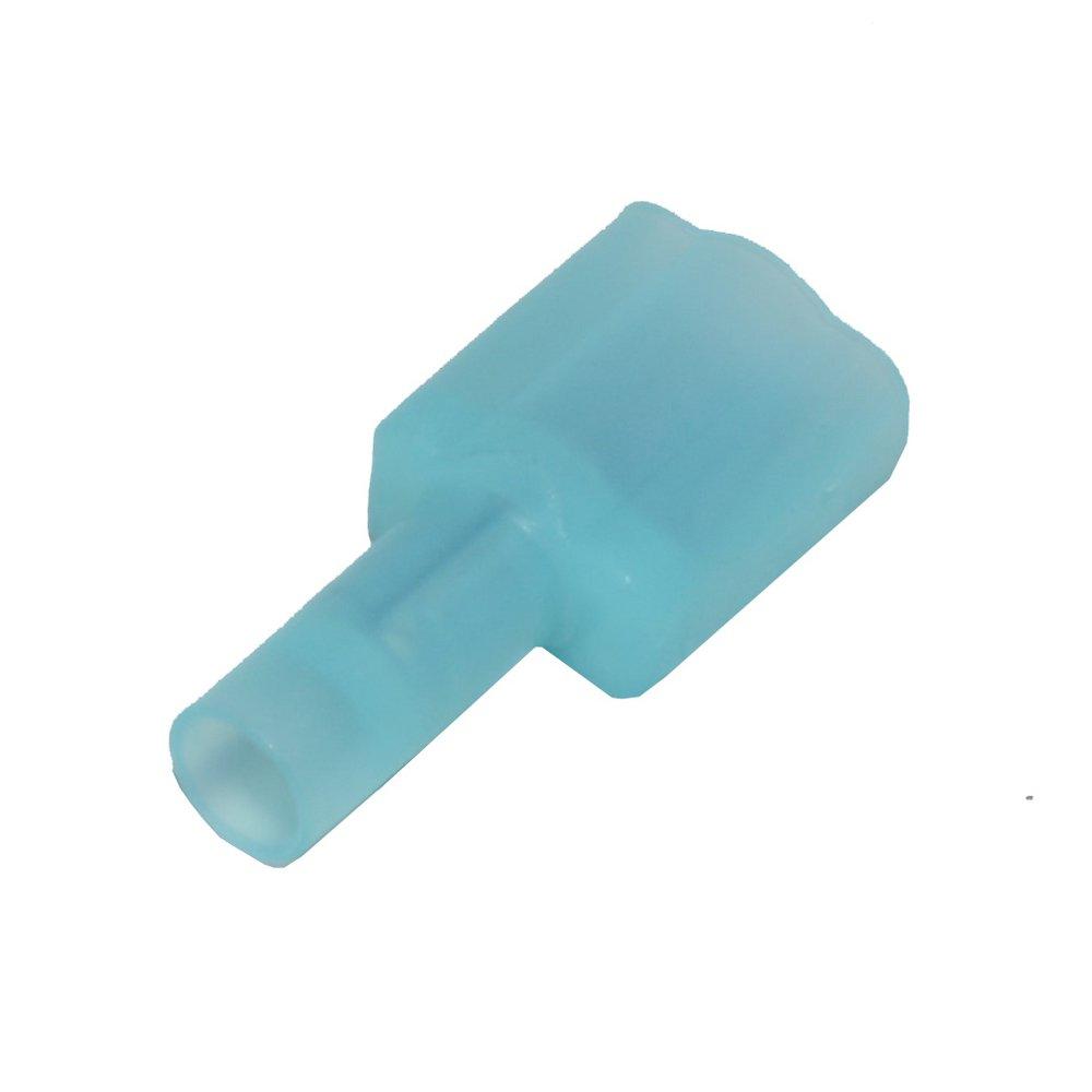 16-14 ga Blue Male Insulated Couplers - Pack of 40 