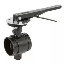 6 in. Ductile Iron Grooved 10 Position Locking Lever Handle Butterfly Valve