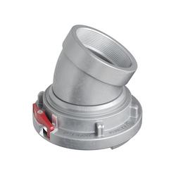 4 in. FPT x 5 in. Storz with 30° Elbow