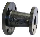 4 x 2 in. Flanged 125# Concentric Black Cast Iron Reducer