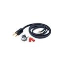 3 ft. Plastic Power Cord Assembly in Black