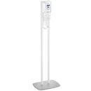 1200 mL Floor Stand Hand Sanitizer Dispenser in White 