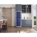 24 in. Dual Zone 132 Bottle Wine Cooler in Stainless Steel 