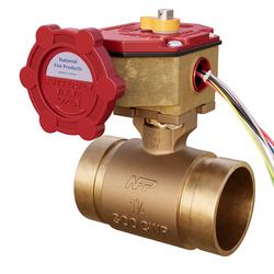 1-1/4 in. Grooved Slow Close Butterfly Valve with Switch