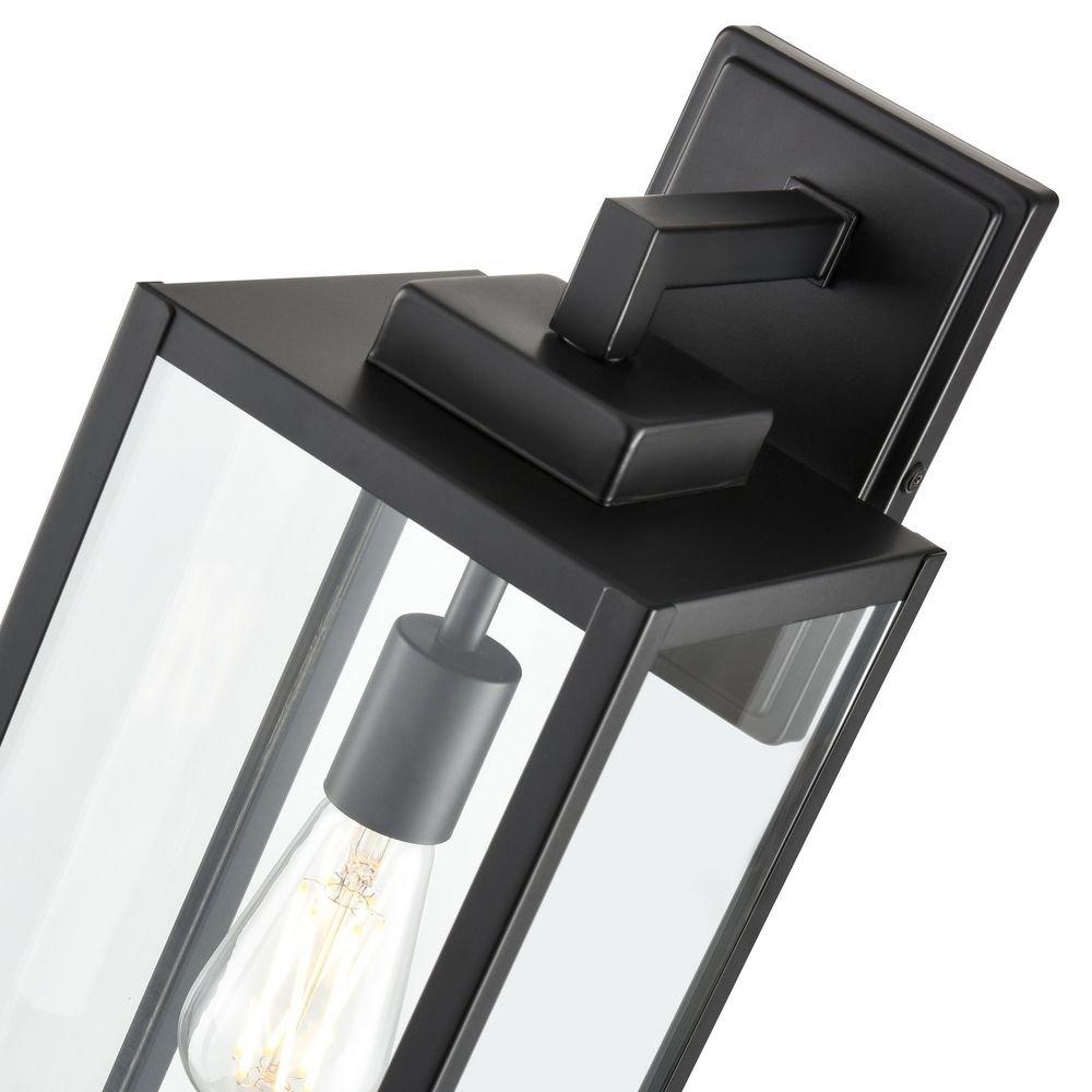 Millennium Lighting Powder Coated Black 1-Light Outdoor Wall Lantern 