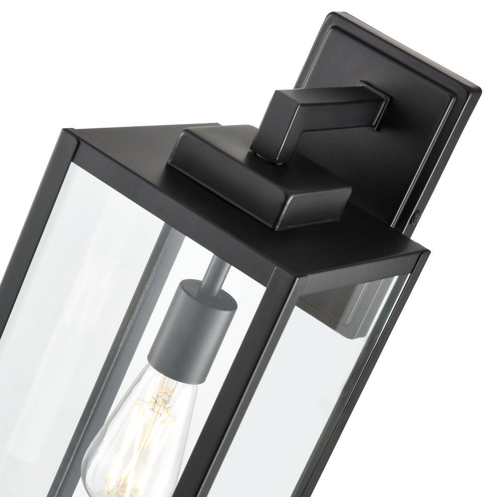 Millennium Lighting Powder Coated Black Outdoor Wall Lantern 