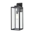 Millennium Lighting Powder Coated Black 1-Light Outdoor Wall Lantern 