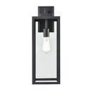 Millennium Lighting Powder Coated Black 1-Light Outdoor Wall Lantern 