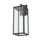 Millennium Lighting Powder Coated Black 1-Light Outdoor Wall Lantern 