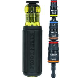 7-in-1 Impact Rated Flip Socket Set with Handle