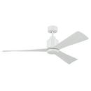 52in. 3-Blade Indoor/Outdoor Ceiling Fan in White