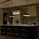 100W 1-Light E26 Medium A19 in Black with Champagne Bronze 