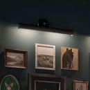 2?Light Picture?Display LED Wall Sconce in Matte Black 