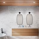 2?Light Wall Sconce with Clear Glass Shades in Brushed Nickel 