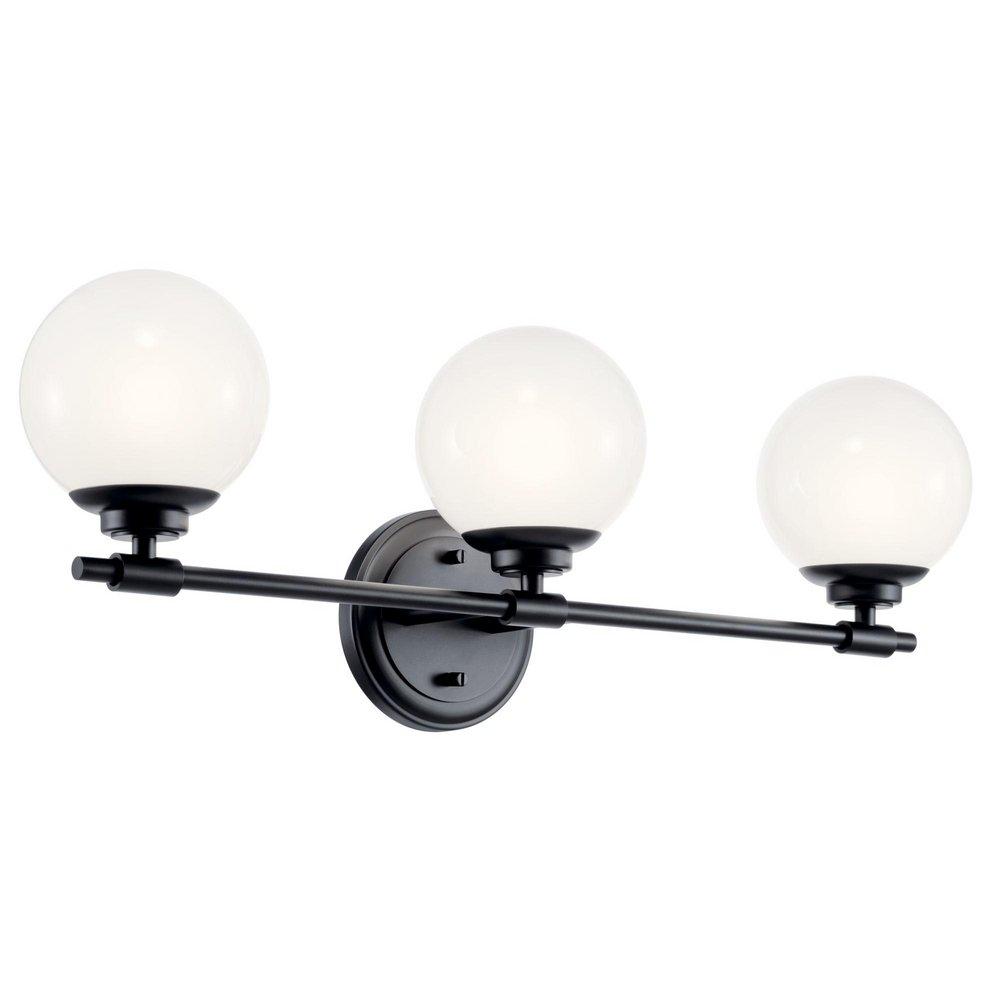 24.5in. 15W 3?Light G9 Vanity Fixture in Black 