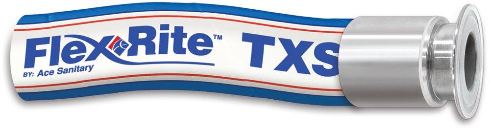 1/2 TXS HOSE W/ TRI-CLAMP ENDS 