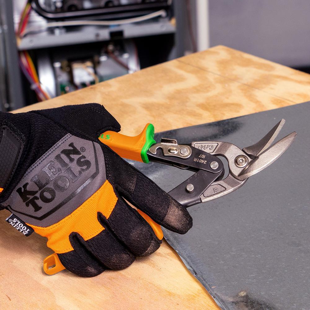 Offset Right-Cutting Aviation Snips 
