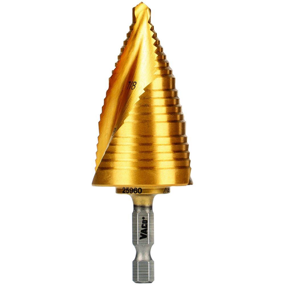 *CVR* 3-STEP DRILL BIT DOUBLE-FLUTE 