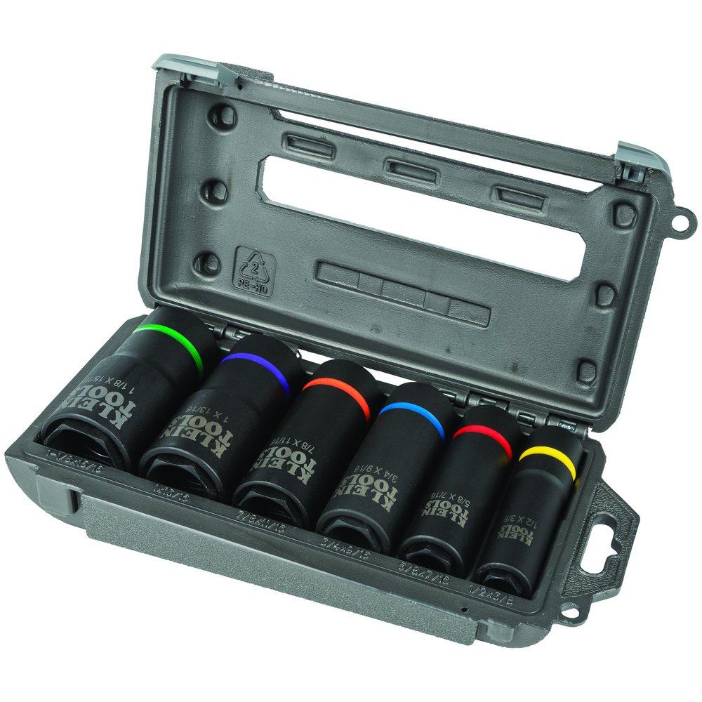 *CVR* 2-IN-1 IMPACT SOCKET SET 6-PO 