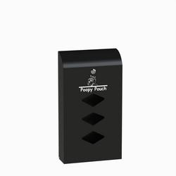 Poopy Pouch Pet Waste Bag Dispenser in Black