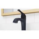 Single Handle Monoblock Bathroom Sink Faucet in Tuscan Bronze 