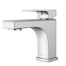 Single Handle Monoblock Bathroom Sink Faucet in Polished Chrome 