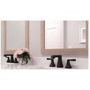Two Handle Widespread Bathroom Sink Faucet in Spot Defense Matte Black 