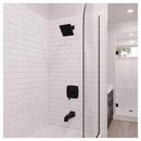 Pfister Spot Defense Matte Black One Handle Single Function Bathtub & Shower Faucet (Trim Only) 