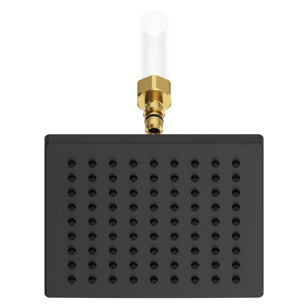 Pfister Matte Black Single Function Showerhead 