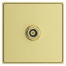 Pfister Brushed Gold Single Function Showerhead 