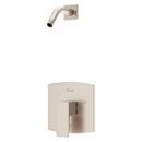 Single Handle Shower Faucet in Brushed Nickel (Trim Only)