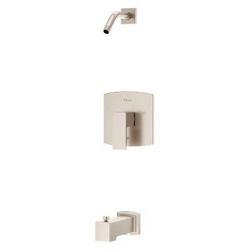 Single Handle Bathtub & Shower Faucet in Brushed Nickel (Trim Only) (Showerhead Sold Separately)