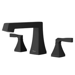 Two Handle Roman Tub Faucet in Spot Defense&trade; Matte Black (Trim Only)