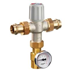 1 in Press Union Tempature Gauge Lead Free