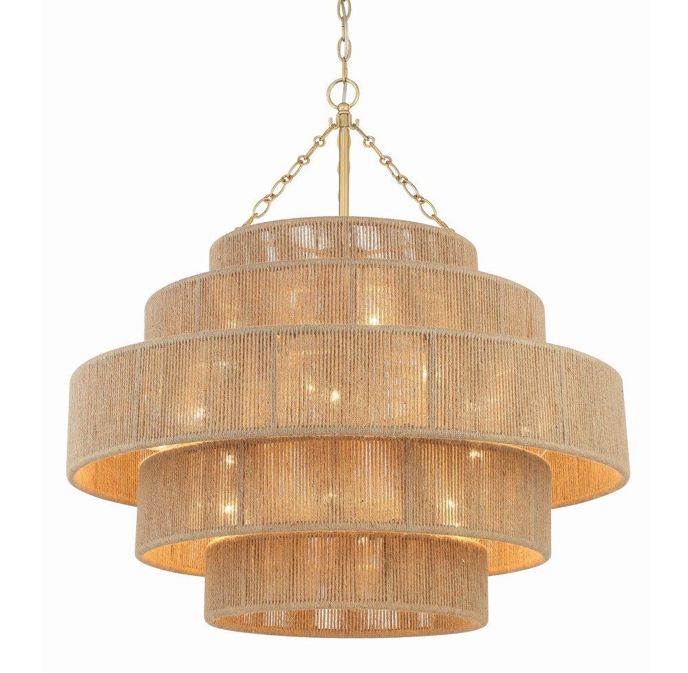*CVR* 20 LIGHT CHANDELIER 