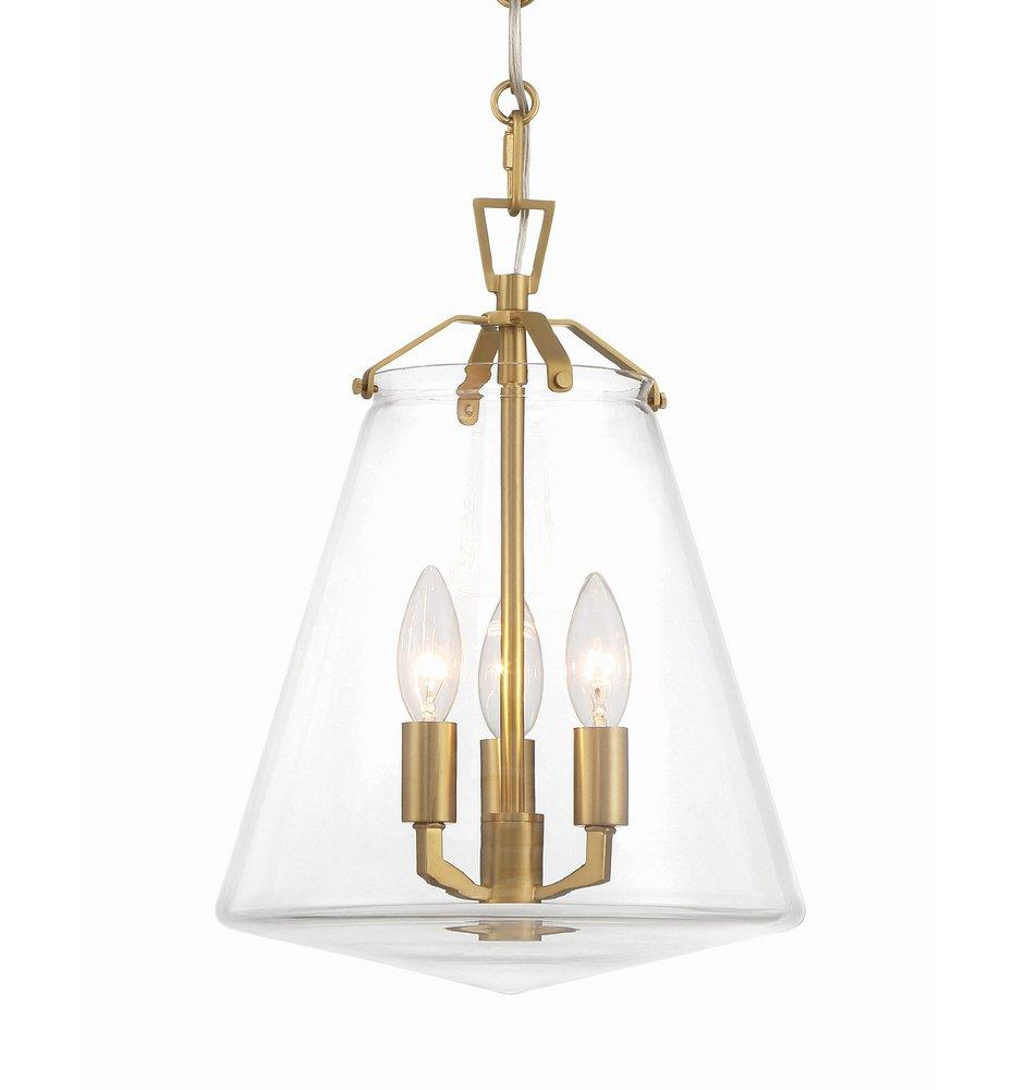 *CVR* 3 LIGHT MINI CHANDELIER 