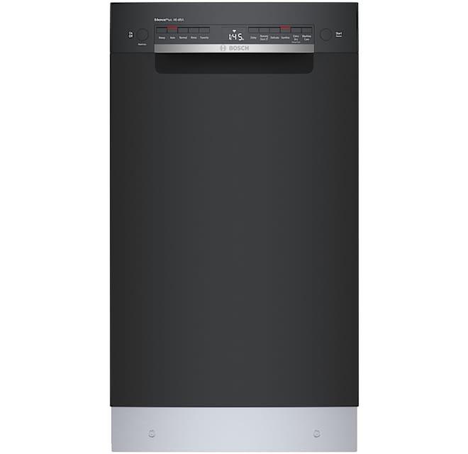 17-63/100 in. Built-In Dishwasher in Black 