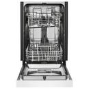 Whirlpool White 18 in. Built-in Dishwasher 