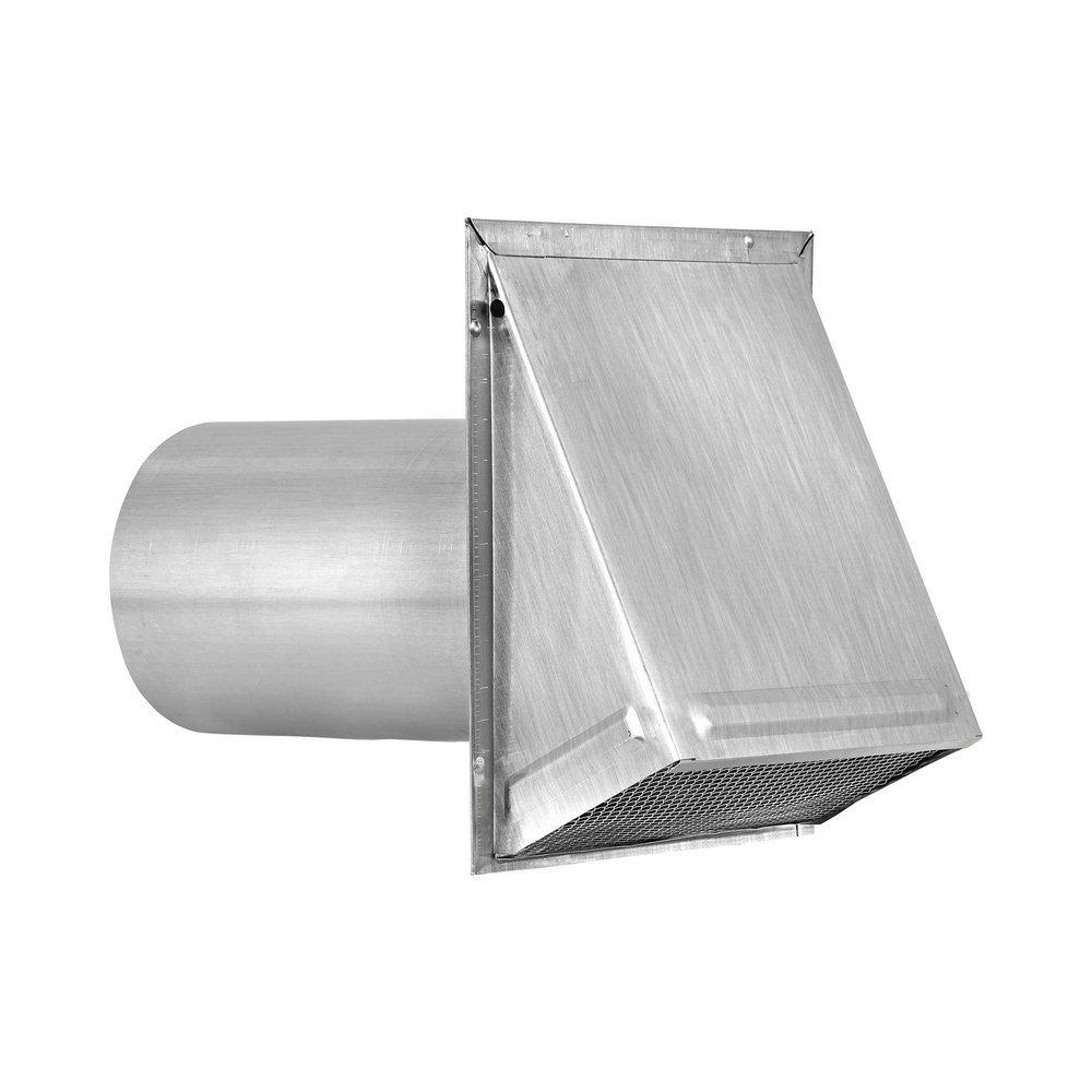 *CVR* 8 ALUM WALL EXH HOOD VENT - 1 