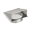 *CVR* 10 ALUM WALL EXH HOOD VENT - 