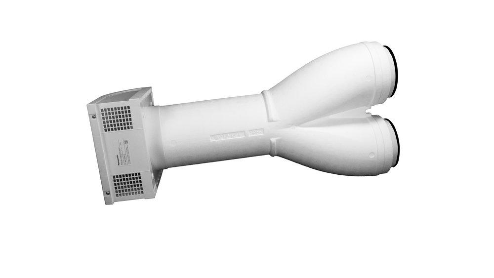 WALL CAP DBL CHAMBERS 