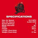 M18 Brushless 18" Fan 