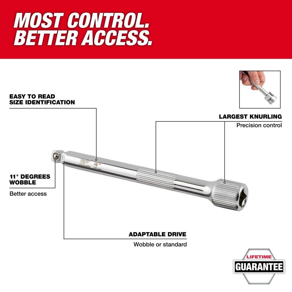 *CVR* 1/4 DRIVE 6 WOBBLE EXTENSION 