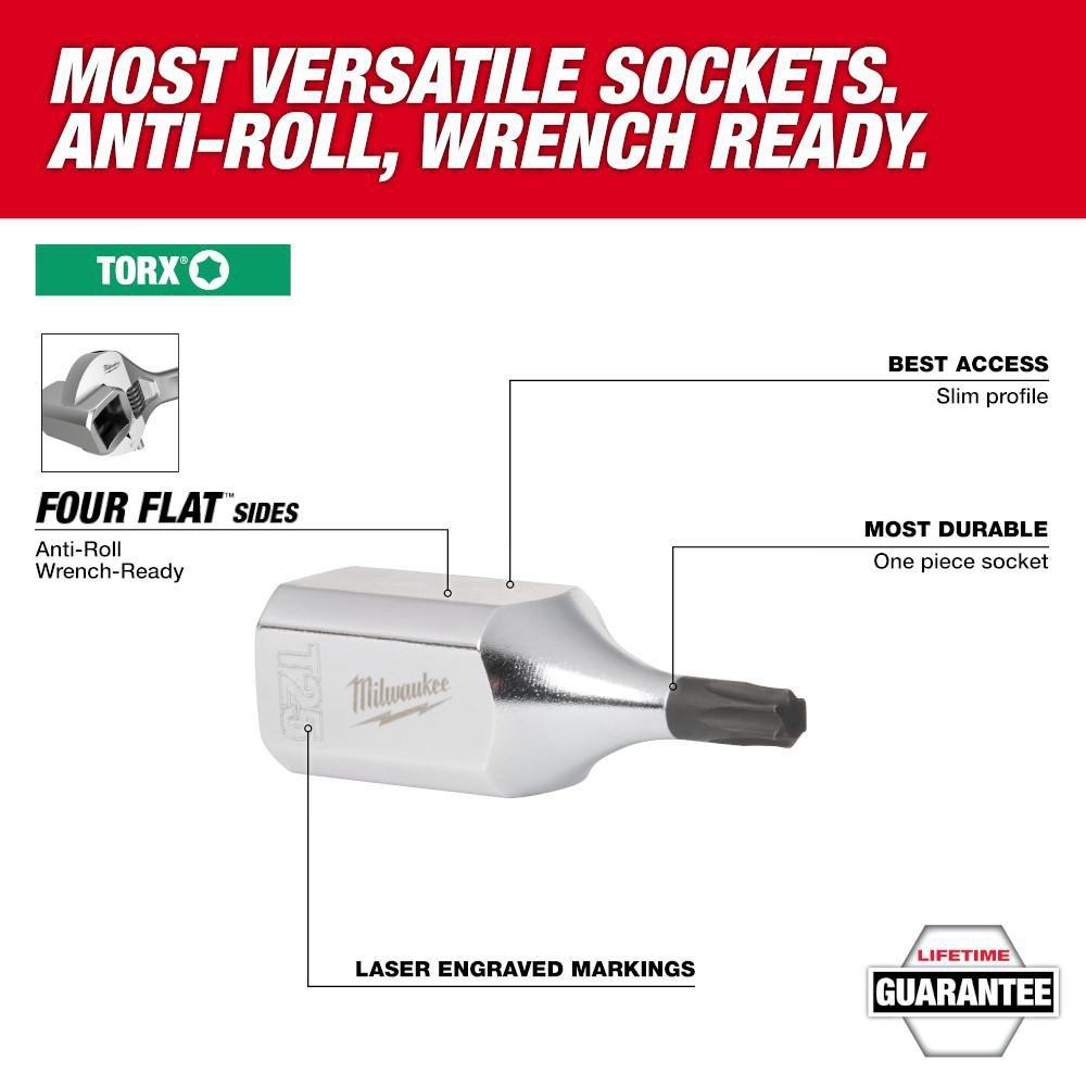 *CVR* 3/8 DRIVE T45 TORX BIT SOCKET 