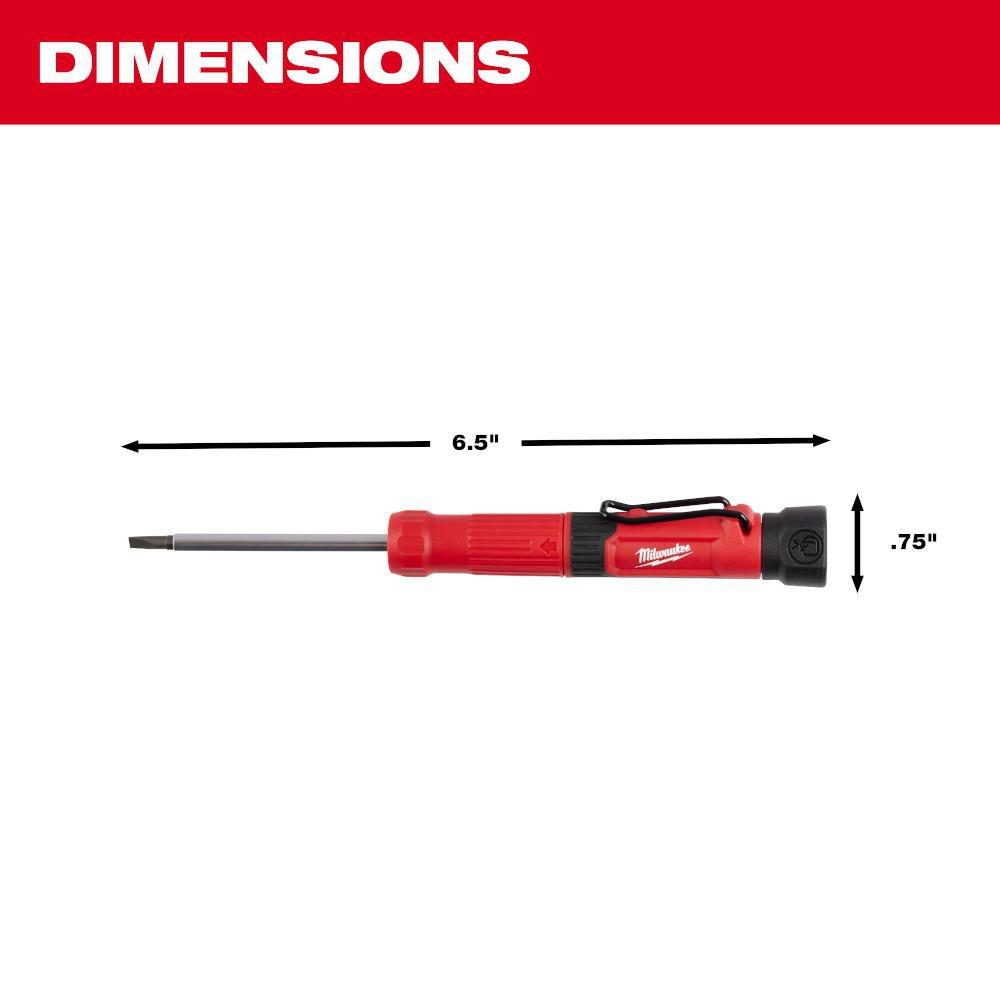 4-in-1 Pocket Precision Multi-Bit Screwdriver 