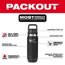 24 oz. PACKOUT Insulated Tumbler in Black 