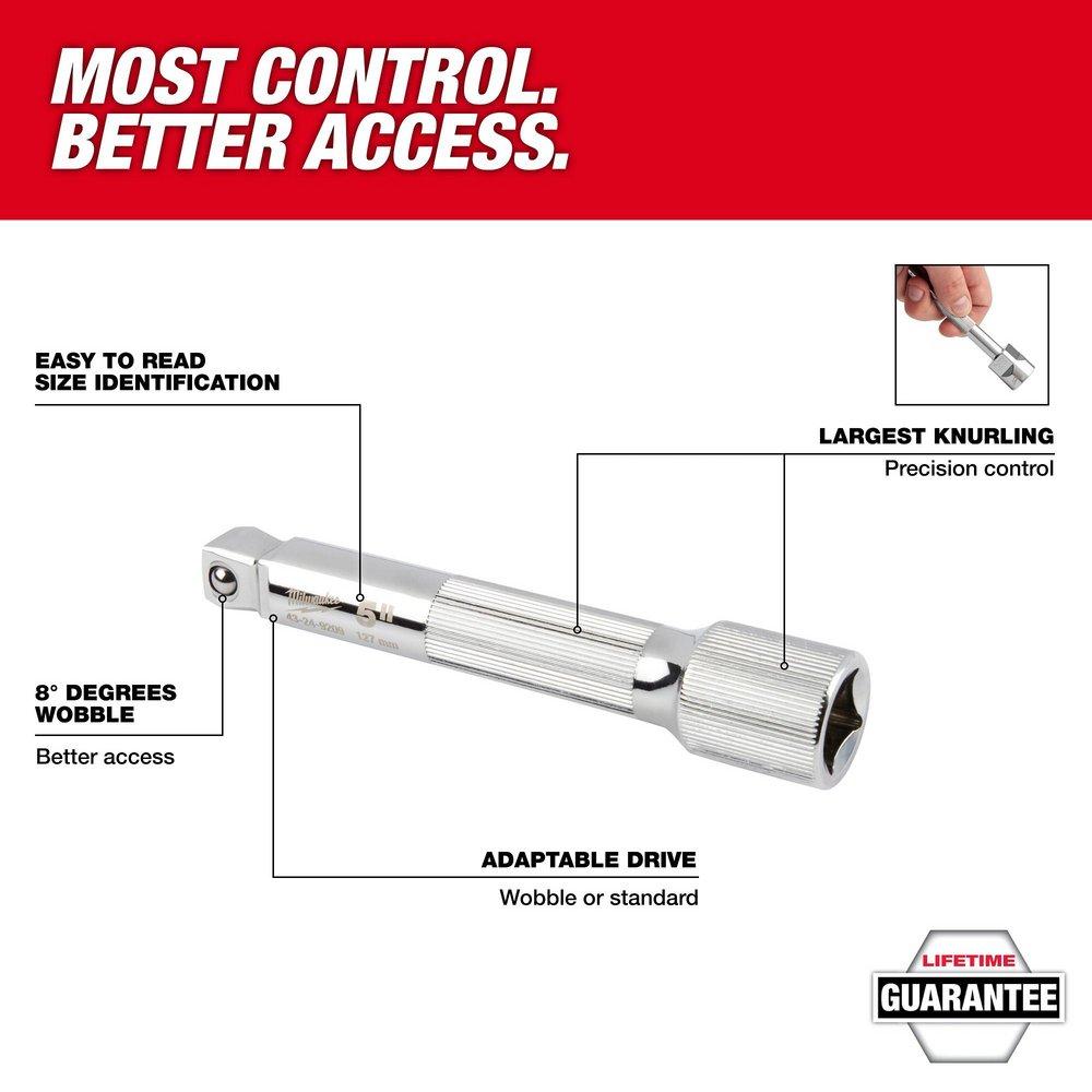 *CVR* 3PC 1/2 DRIVE WOBBLE EXTENSIO 