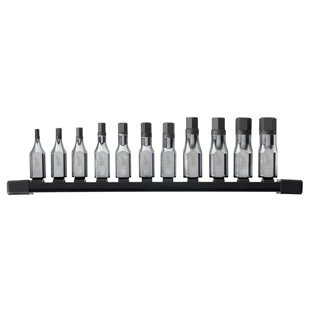 *CVR* 11PC 3/8 DRIVE HEX BIT SOCKET 